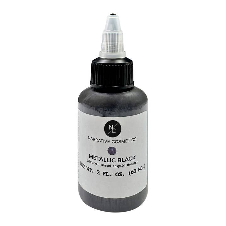 Pinturas para aerógrafo con alcohol metálico, 2 onzas líquidas para venta al por mayor de Narrative Cosmetics