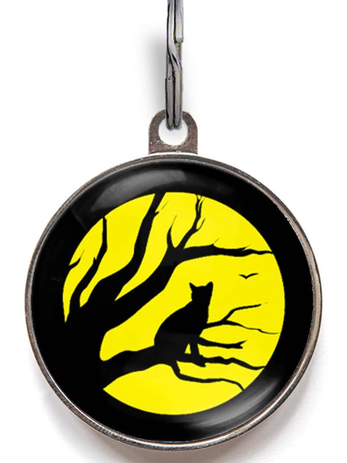 Silhouette Smart Cat ID Tag for wholesale by WagATudeTags