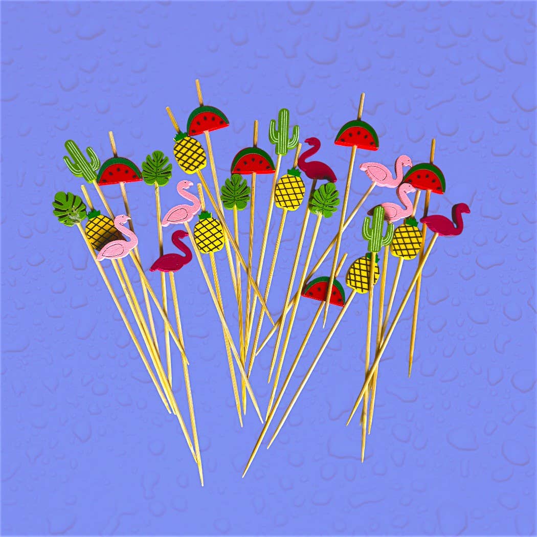 CJ Gift Goddess - Wholesale Cocktail Pick - 4" Cocktail Skewers and/or Appetizer Picks, 25pk20