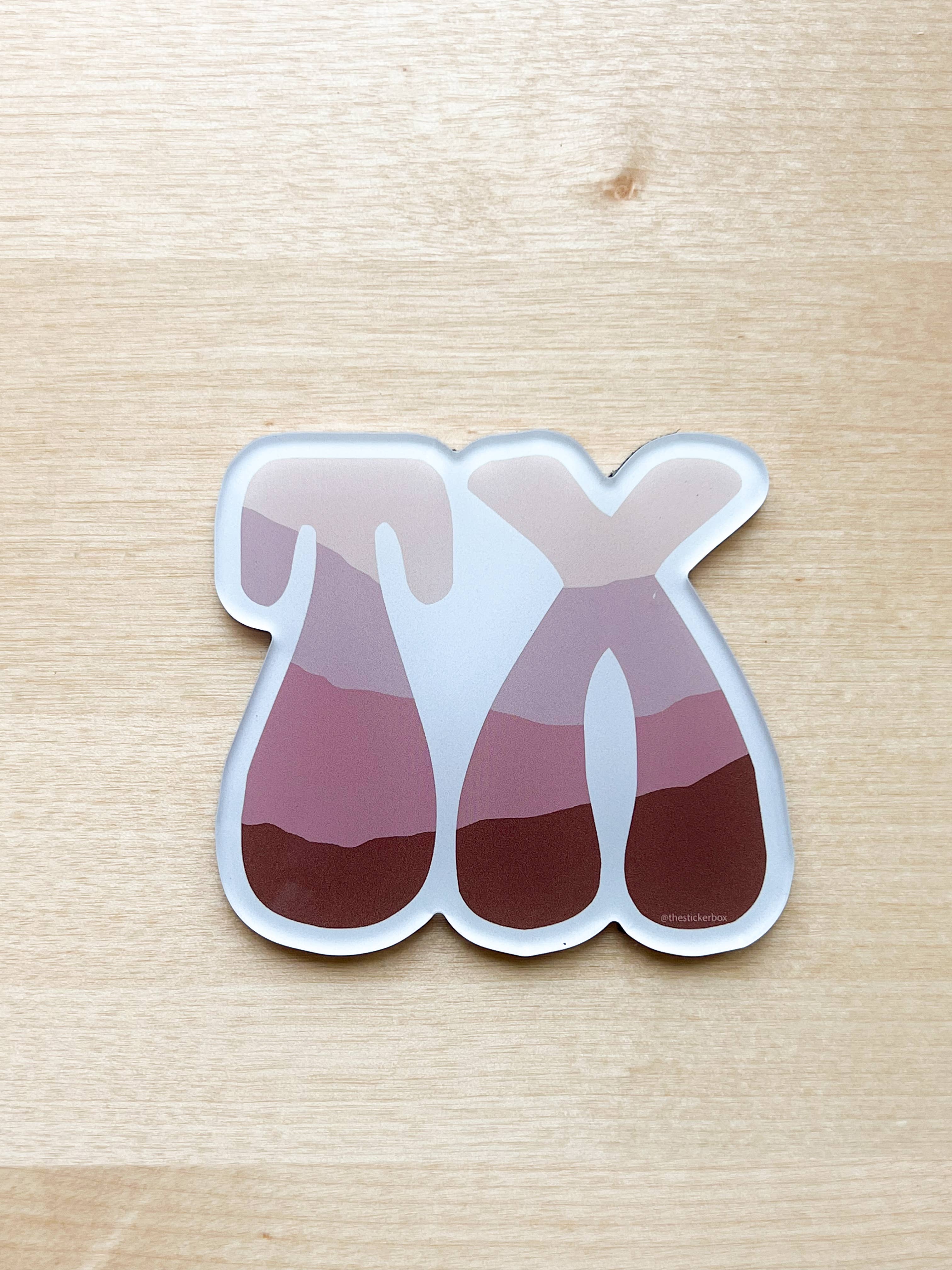 The Sticker Box | Texas Inspired Stickers & Magnets – Großhandel Magnete – Texas Acrylmagnet – Beliebtes Souvenir und Geschenk20