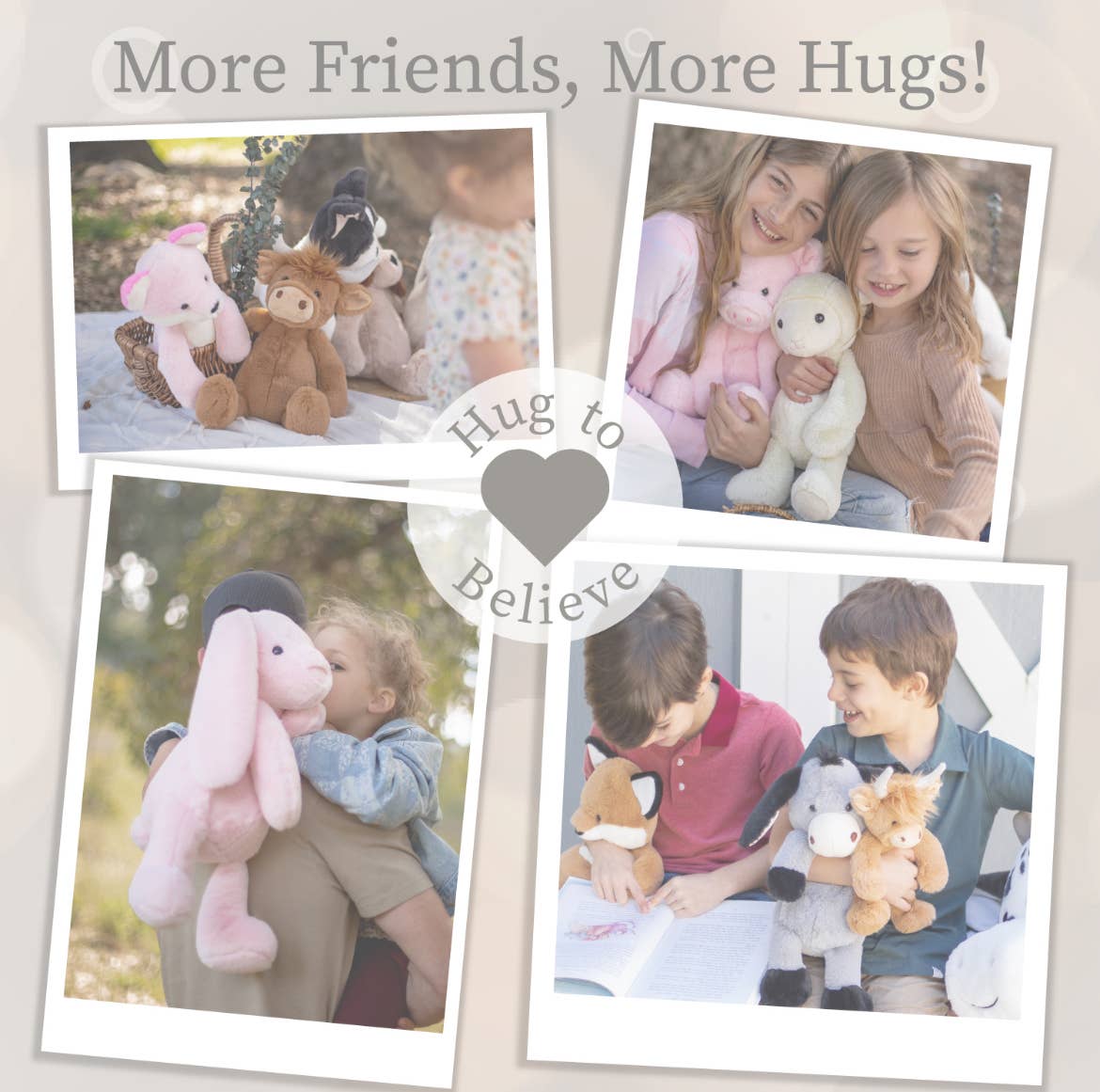 Beverly Hills Teddy Bear Company - Wholesale Stuffed/Plush Toy - Kids & Baby - World's Softest Lushee 16 inch BriBri Cream Bunny Plush Toy5