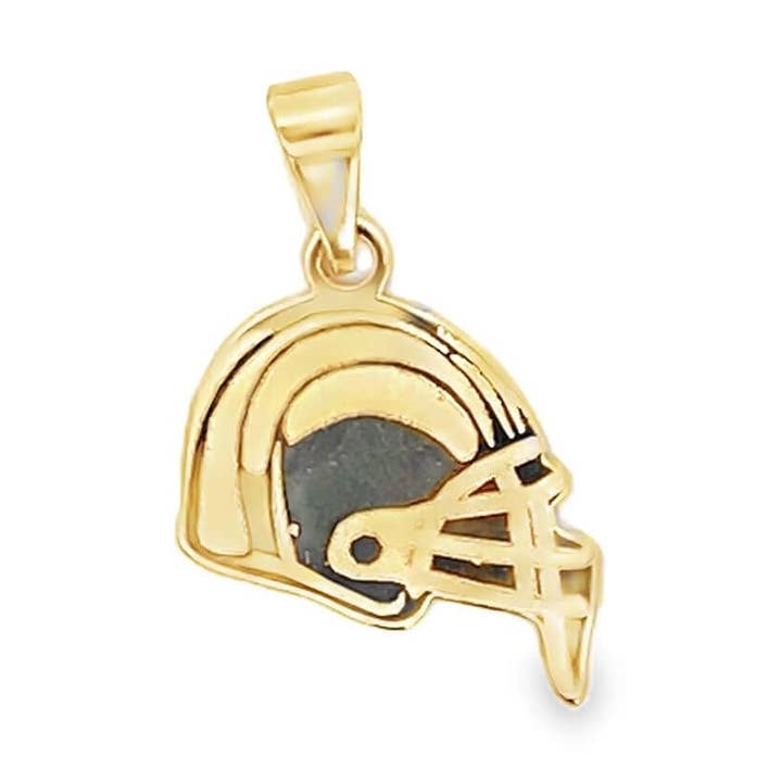 Pendentif plat pour casque de hockey pour la vente par MIA Jewelry