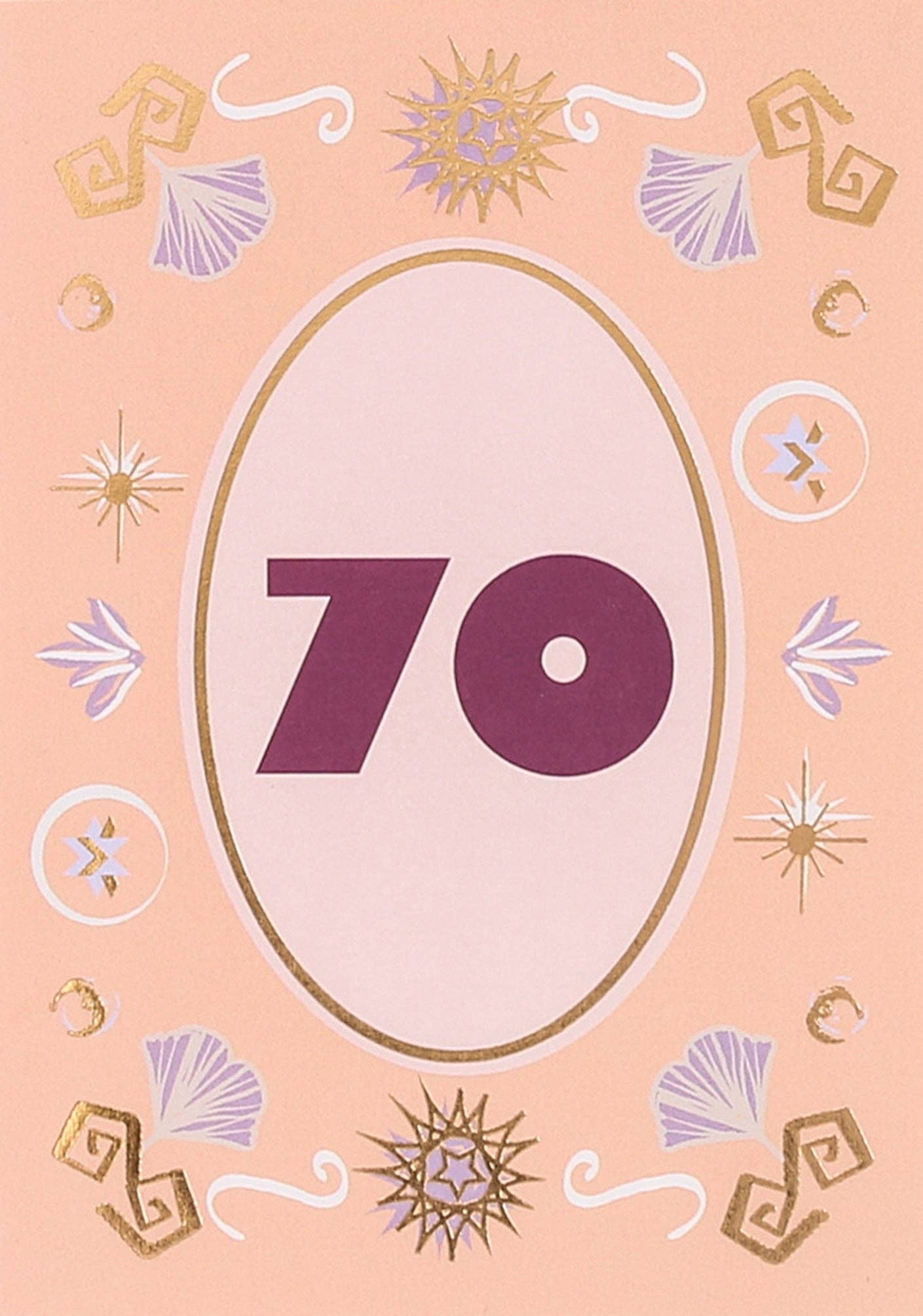 Cath Tate Cards - Wholesale Birthday Card - 70th birthday1