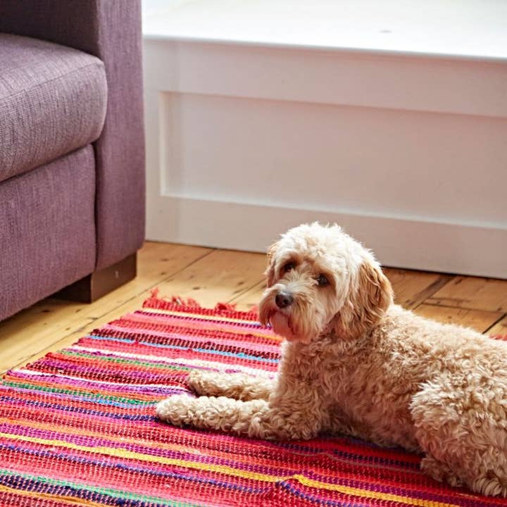 The Paper High Gift Company Limited - Wholesale Door Mat - Handmade Recycled Cotton Rag Rug - Door Mat