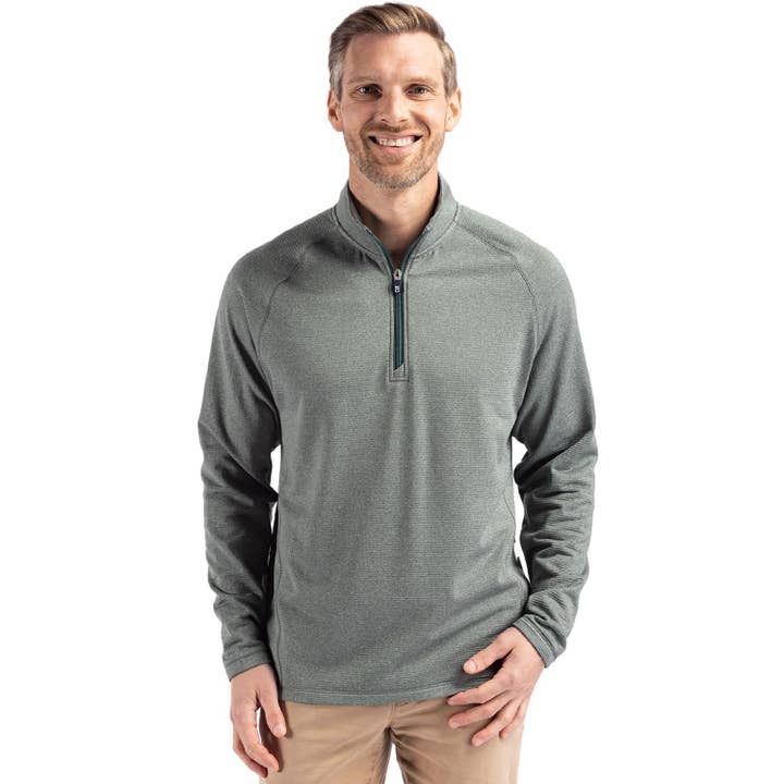 Cutter & Buck - Wholesale Sweatshirt - Men's - Cutter & Buck Peshastin Eco Mens Half Zip Pullover8
