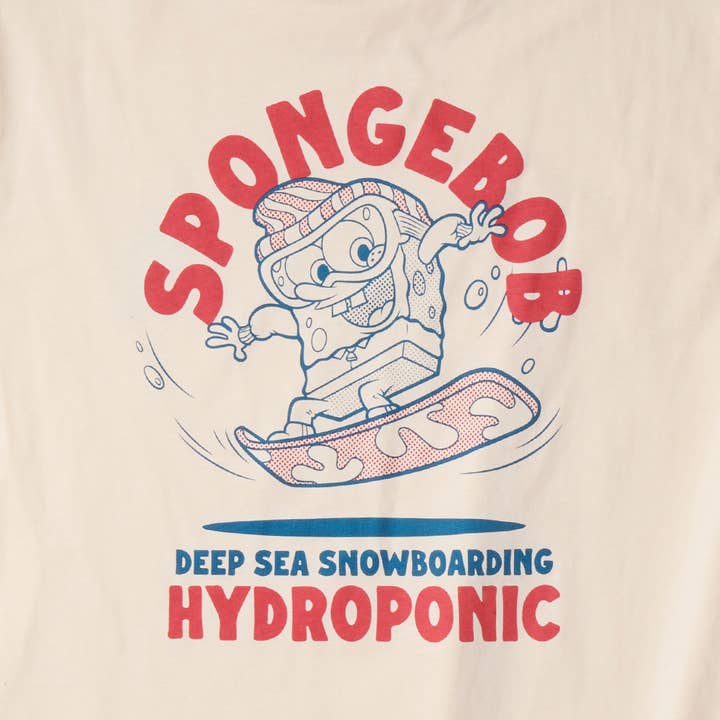 Hydroponic - Wholesale Screen Printed T-Shirt - Kids - SB Deep Sea SS YTH 01 - Off White7