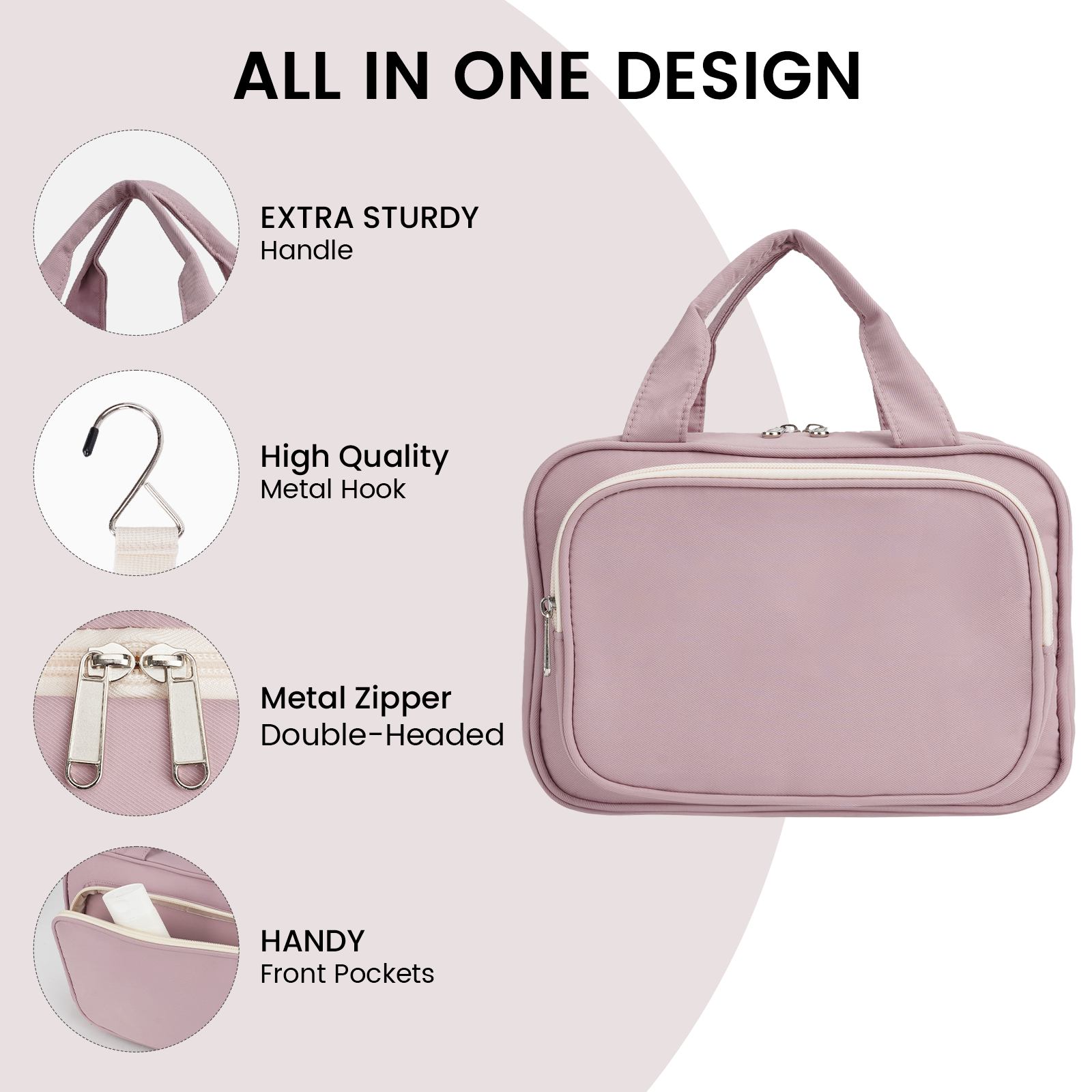 wandf - Wholesale Toiletry Bag - Women's - Large Capacity Waterproof Hanging Toiletry Bag Travel Bag48