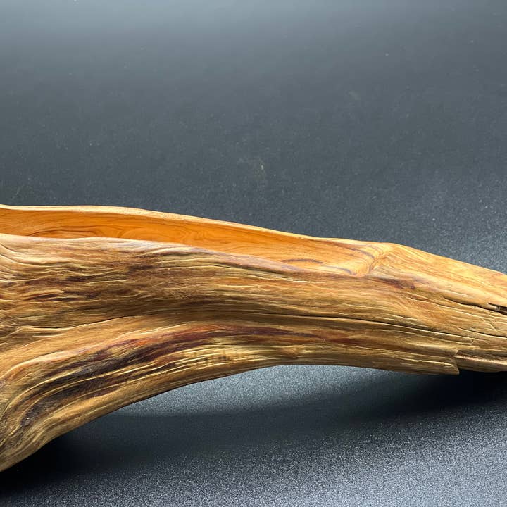 NatureCreat - Vente Porte-encens - Porte-encens naturel fait main en bois de thuya ancien5