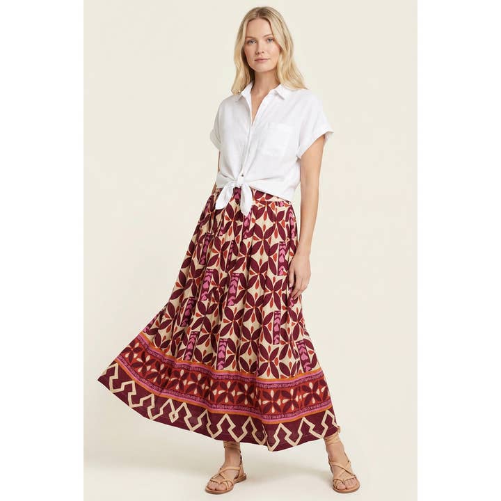 SAIA MAXI ESTAMPADA por atacado de STACCATO