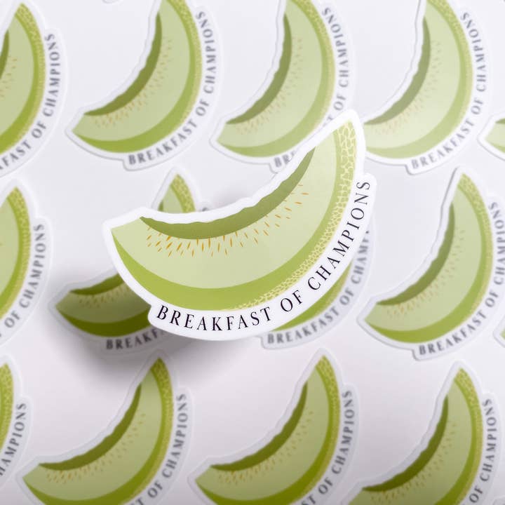 Honeydew Sticker for wholesale by The Literary Loft