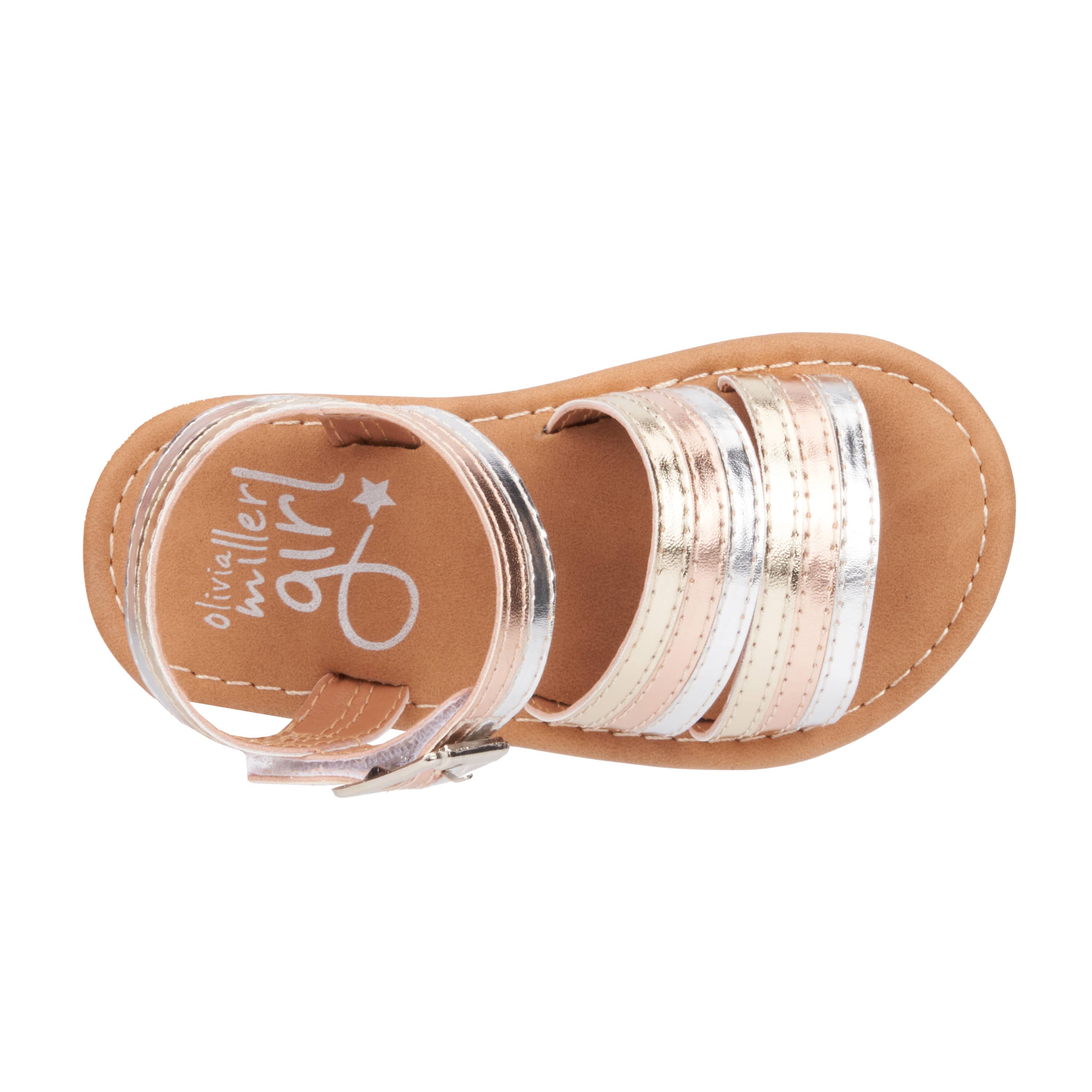 S3 Holding - Vendita all'ingrosso Sandali - Bambini - Sandali a ciabatta arcobaleno per bambina Olivia Miller.5