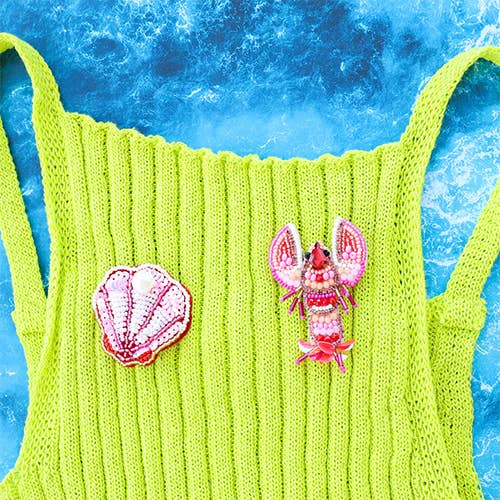 Sansira Jewelry - Wholesale Brooch - Brooch Felt Flamingo2