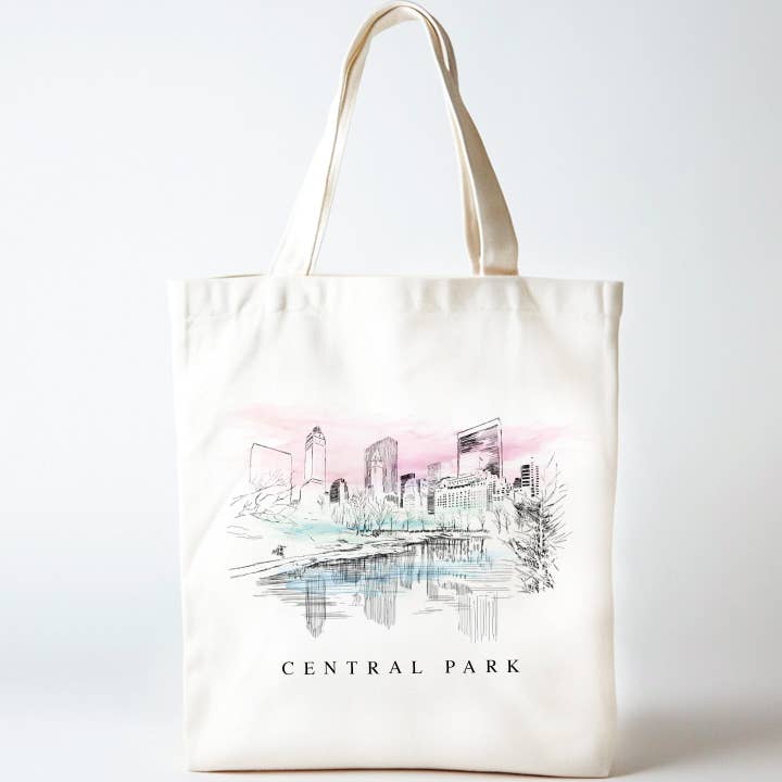 New York Central Park Renissance Style Tote Bag NYC for wholesale by ArteCart