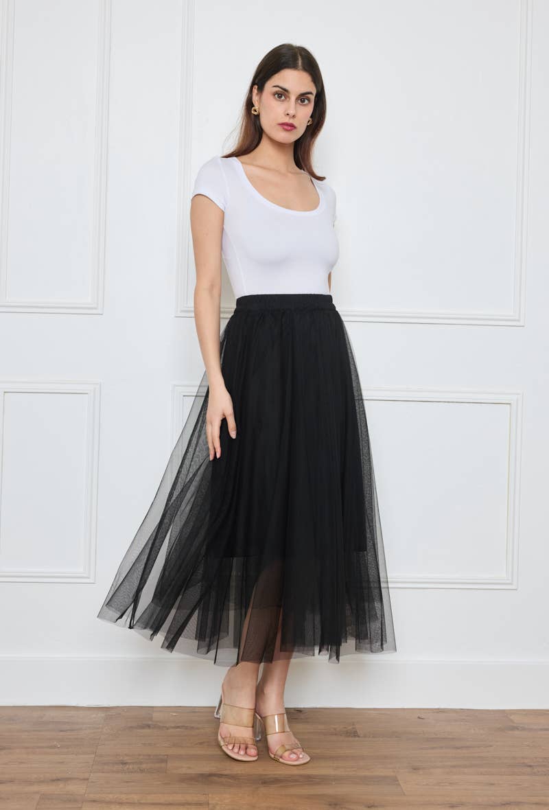 SOFTY - Wholesale Skirt - Women's - Tulle skirt - 82002