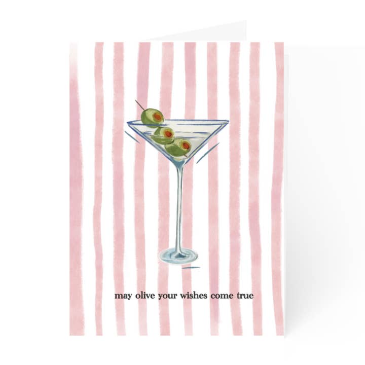 OLIVE - Note Card for wholesale by Rebecca Illustrated