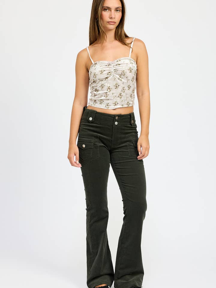 LAV STIGNING BUKSER MED KLOKKE BUND for engroshandel hos Emory Park