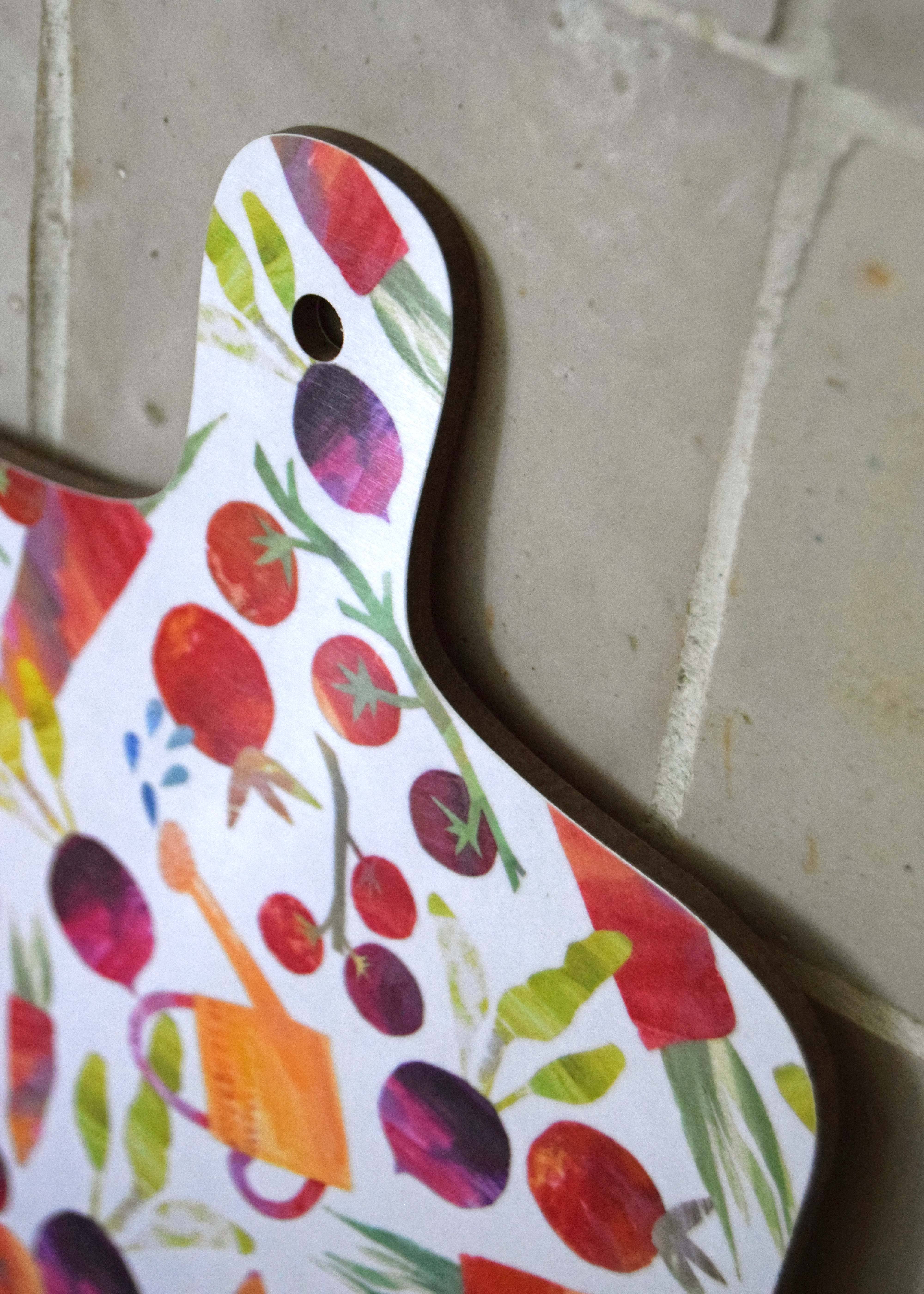 Freya Snow - Wholesale Snijplank - Busy Vegetable Mini-snijplank/Melamine snijplank1