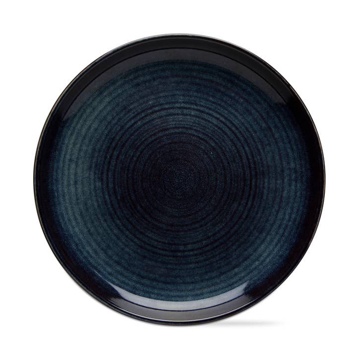 Loft Reactive Glaze Dinner Plate Mid Blu Midnight Stoneware for wholesale by tag