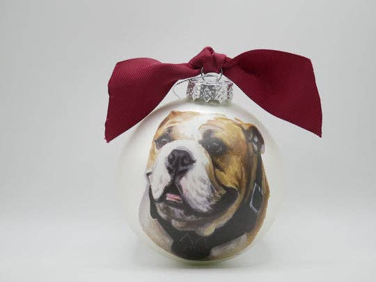 Valiant Gifts Inc - Vente Objets de décoration - Boule de verre Miss State Mascot1