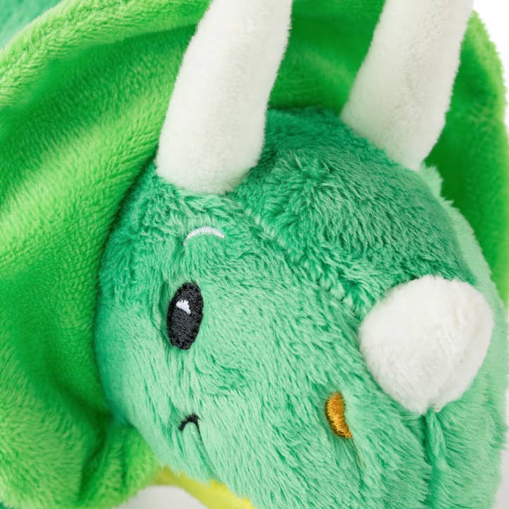 The Petting Zoo – wholesale Fyllda/plyschleksaker - Barn och baby – 28 cm baby-dinosaurie triceratops3