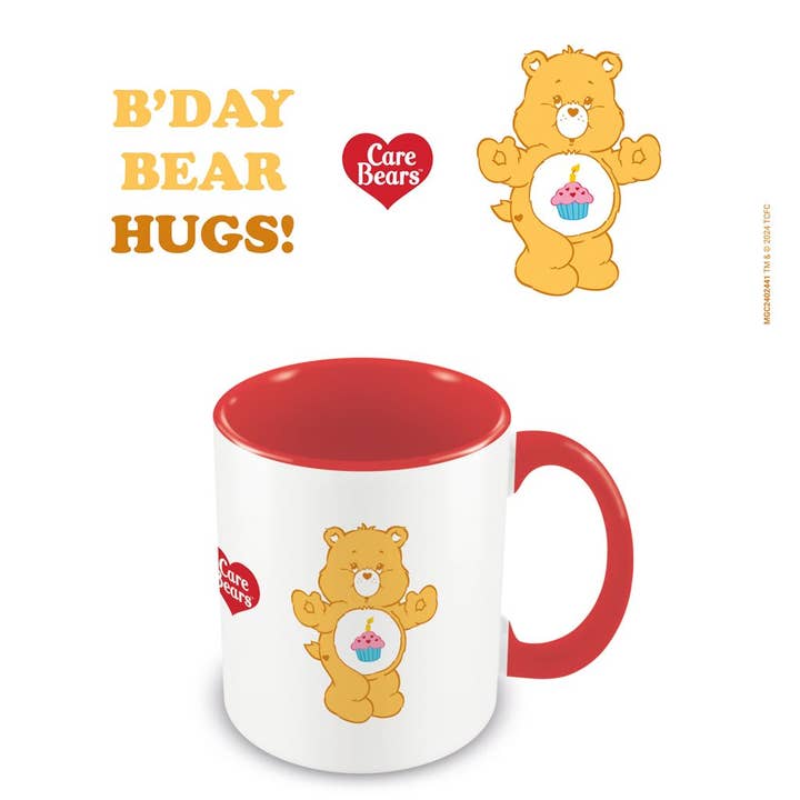 Pyramid International - Wholesale Coffee Mug - Care Bears (Birthday Bear) Coloured Inner Mug