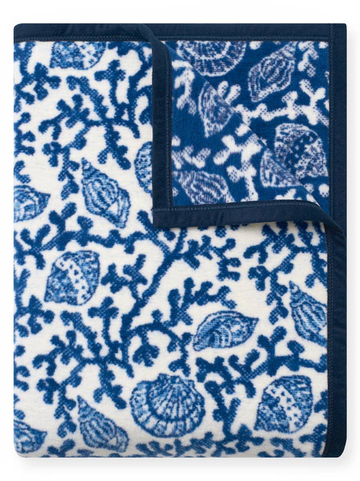 Korallen- und Muscheldecke für den Großhandel von ChappyWrap