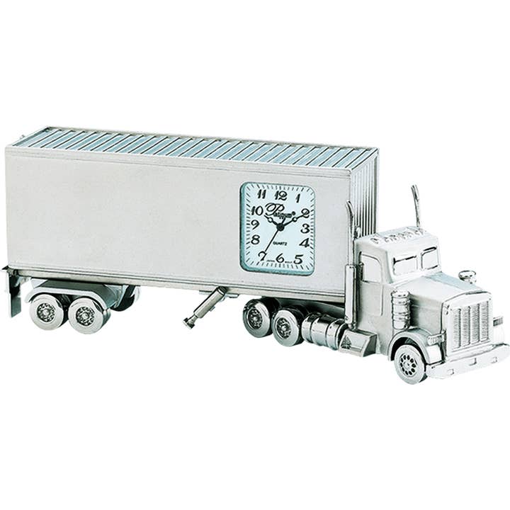 sanis enterprises, inc - Wholesale Desk Clock - Semi Truck Clock