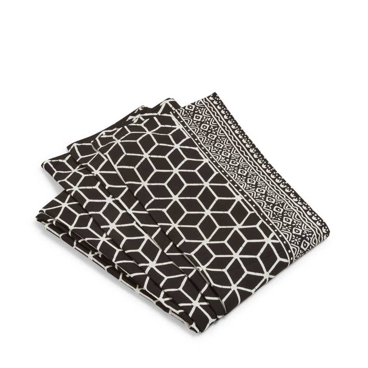 sarong cube, black/white for wholesale by LINDA HERING