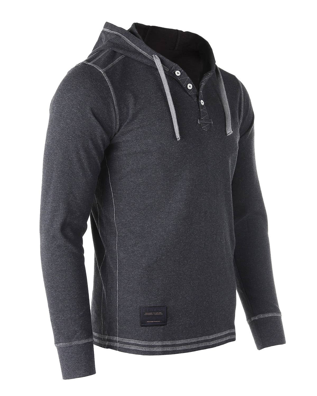 ZIMEGO – Hoodie - Homem por atacado – Camisola Térmica com Capuz de Manga Comprida Básica Casual para Homem ZIMEGO8