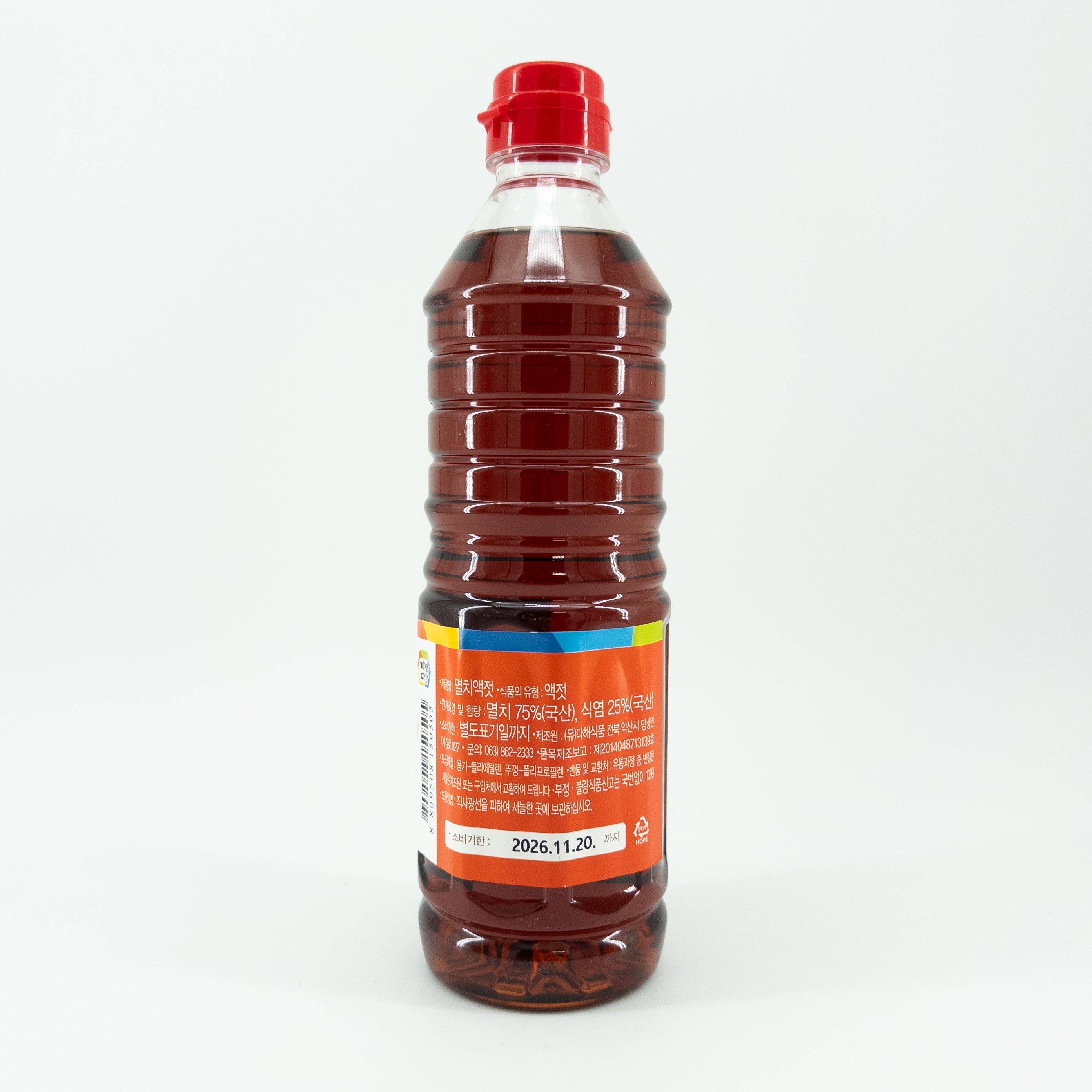 Organic One - Wholesale Sauce - [DHFOOD] ANCHOVY FISH SAUCE 1KG1