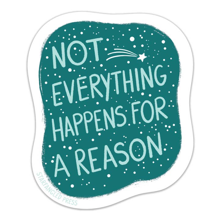 Not Everything Sticker for wholesale by Starfangled Press