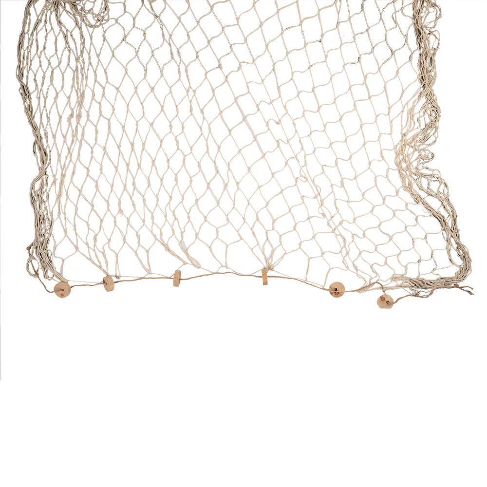 Clayre & Eef - Wholesale Decorative Figurine - 66072 Decoration Fishing net 200x400 cm Beige Rope0