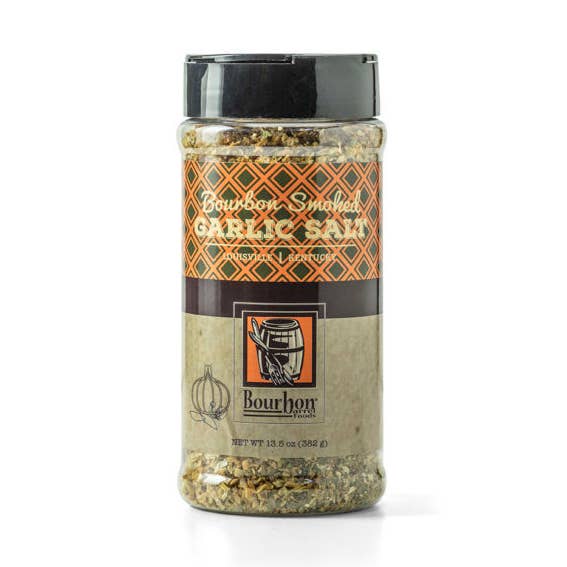 Bourbon Smoked Garlic Salt - Food Service Shaker for wholesale by Bourbon Barrel Foods