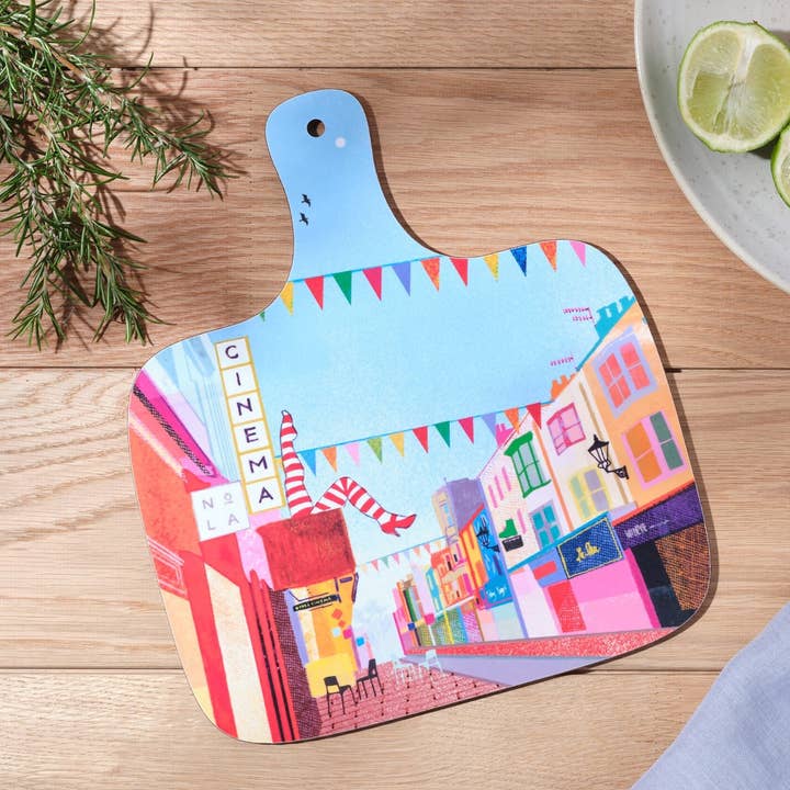 Gardner Street Brighton Chopping Board, LCHOP299 for wholesale by I Drew This