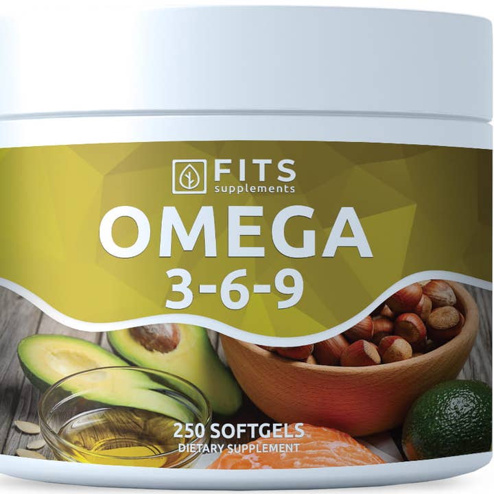 Omega 3-6-9 1000 mg 250 bløde kapsler for engroshandel hos FITS