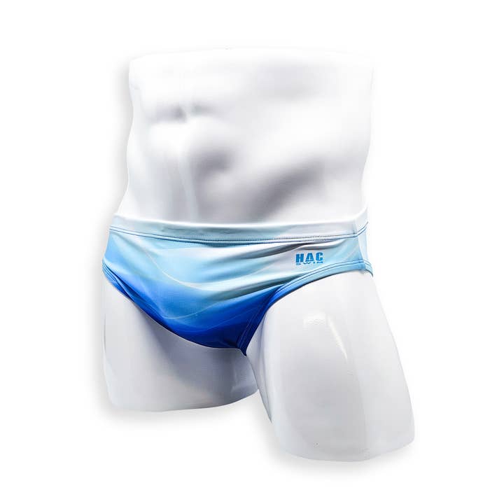 Zwembroekje met platte voorkant - Soft Wave voor wholesale door HAC Swim