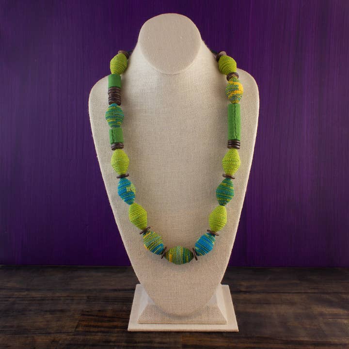 Fabric Necklace #3 for wholesale by Mr. Ellie Pooh