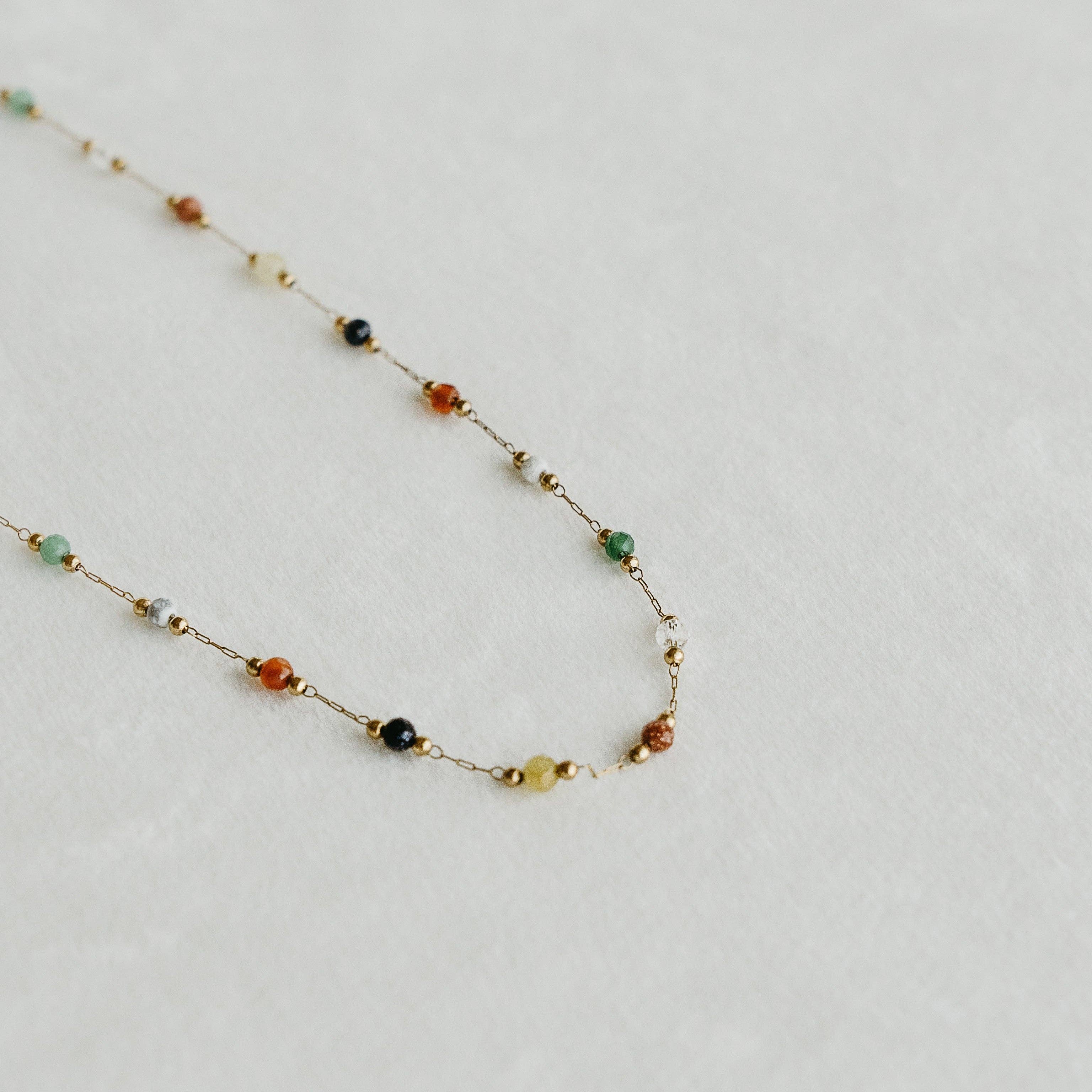 PETITE GOLD - Wholesale Link & Chain Necklace - Esme Necklace0