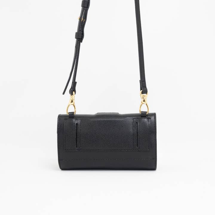 Unofuku - Wholesale Shoulder Bag - Women's - re:credo Noemi 4-Way Shoulder Bag (Black)1
