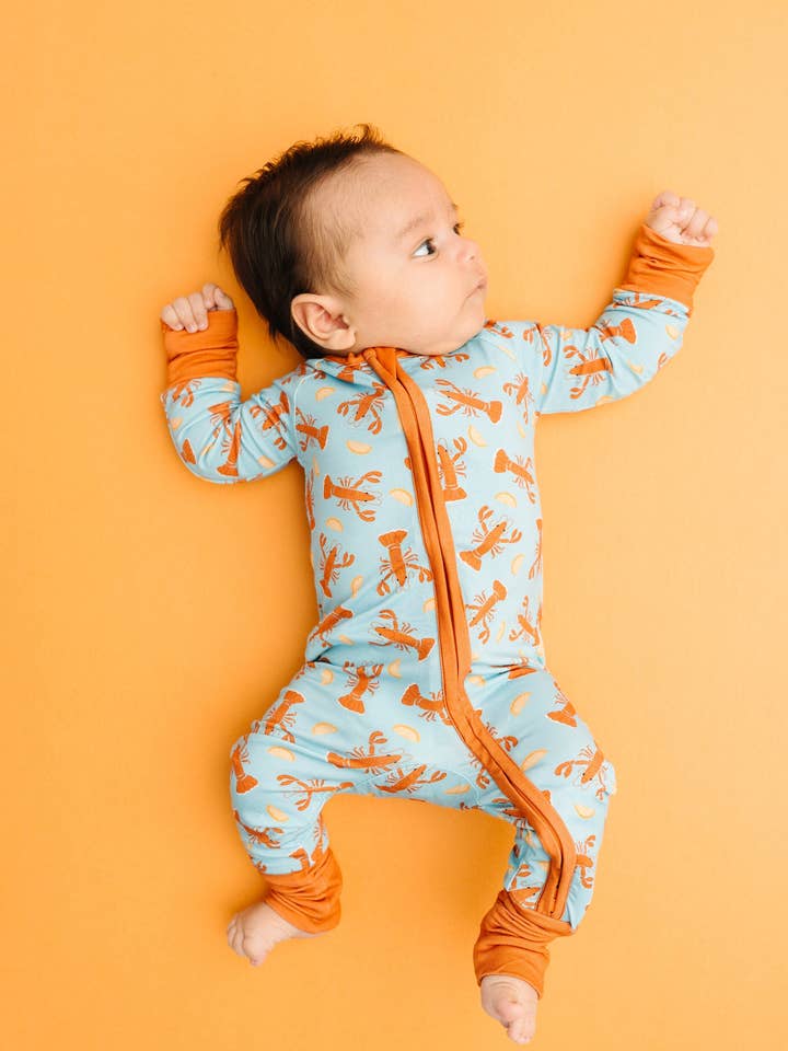 Lobster Shack Bamboo Sleeper for wholesale by Little One Shop