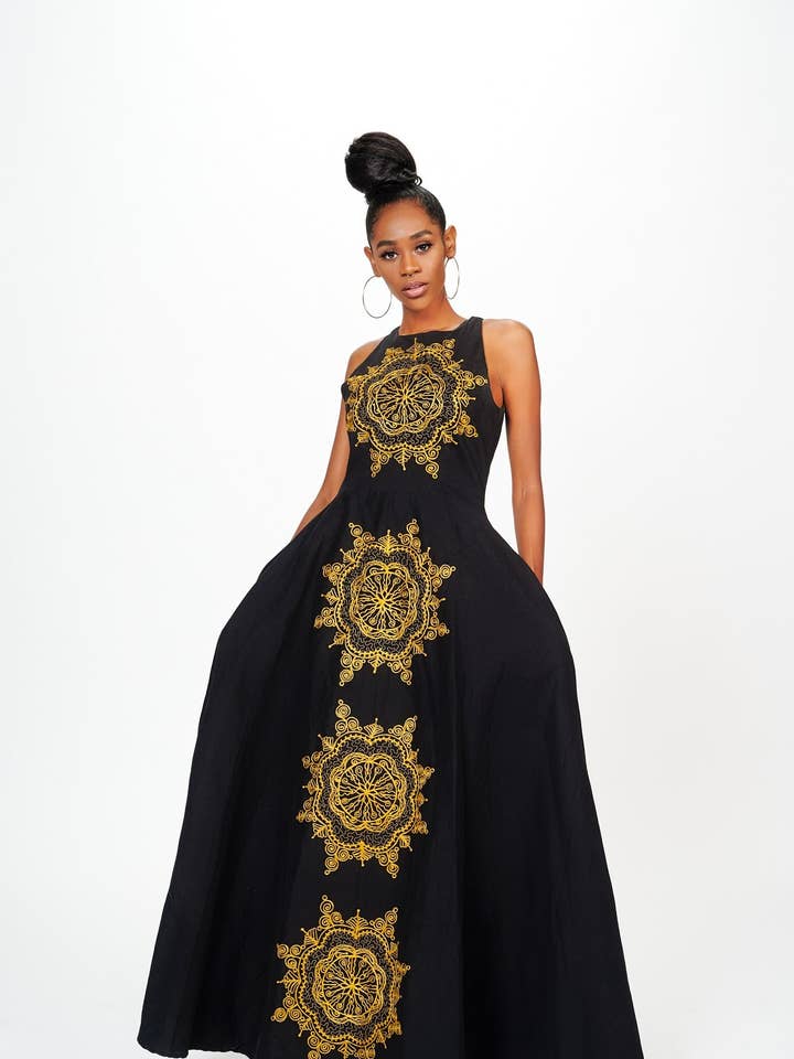 Vestido Abioye por atacado de Ray Darten