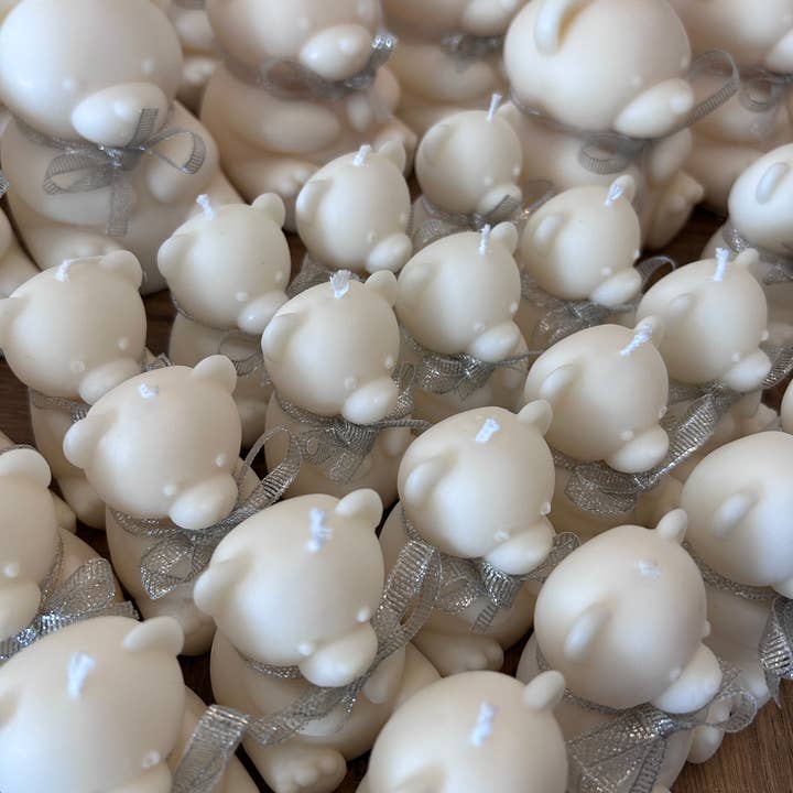 Ritual Spirit ltd – wholesale Prydnadsljus – Teddy björnljuskollektion | Rosbjörn | Liten och stor