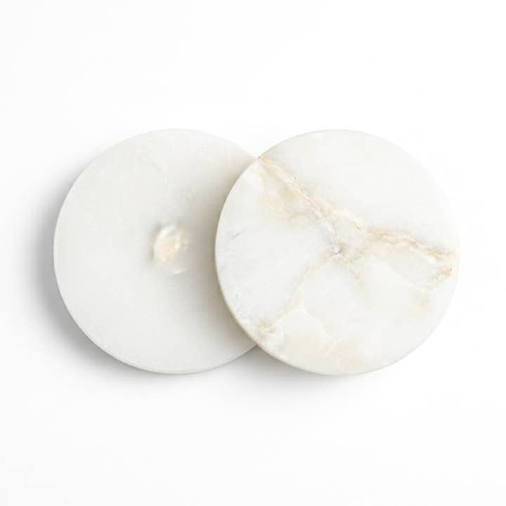 BIDKhome - Wholesale Coasters - Set of 4 Alabaster Coasters1