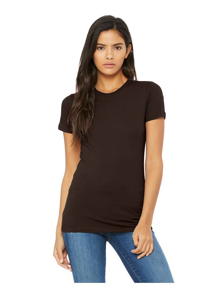 Total Apparel - Wholesale T-Shirt - Women's - Bella + Canvas 6004 - Ladies' Slim Fit T-Shirt