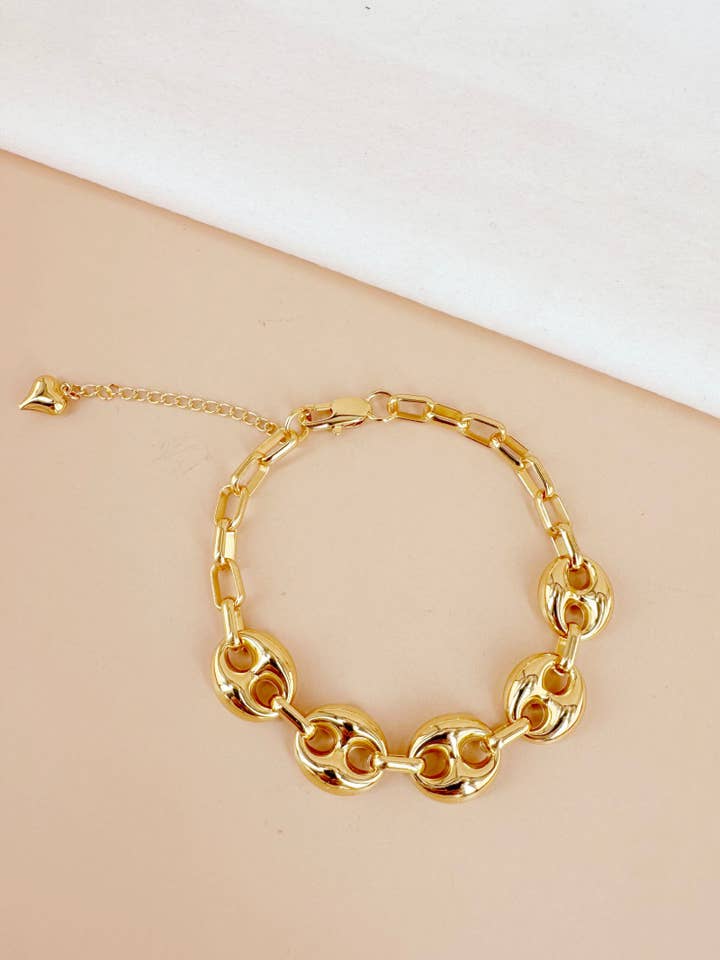 Bracelet gros maillon pour la vente par D Bijoux