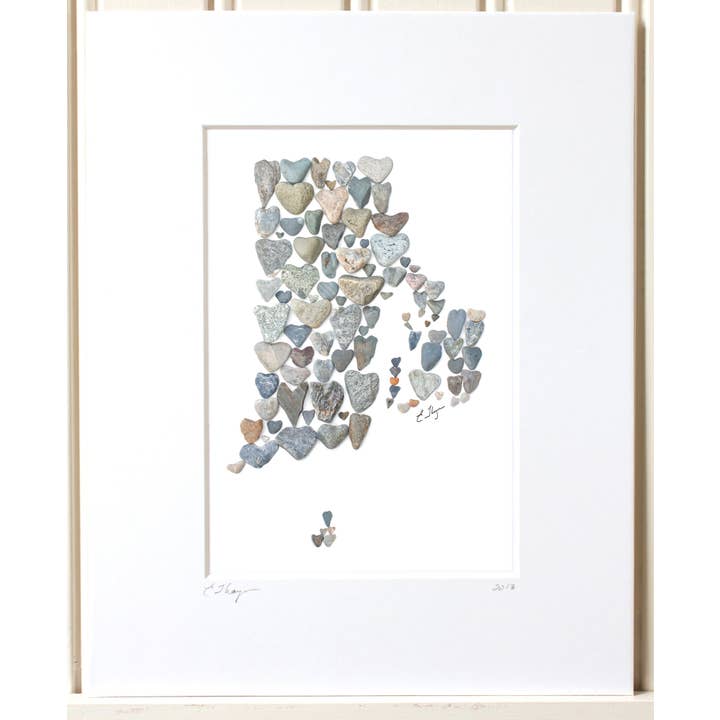 Destination | Rhode Island art print for wholesale by Love Rocks Me®