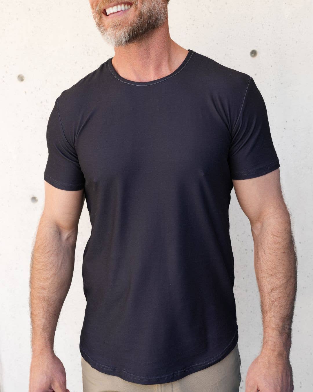 USA Palm – wholesale T-shirt – men's – Premium Crew Curve Hem Short Sleeve7