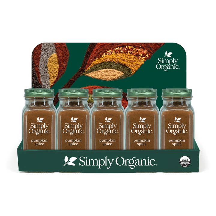 Pumpkin Spice, Organic Countertop Display, 8.25 lb, 15 Ct. and other Purchase Wholesale the pumpkin spice cafe. Free Returns & Net 60 Terms on Faire trending on Faire.