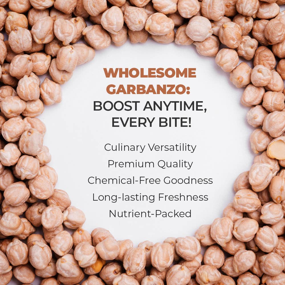 PRIDE INDIA BRANDS - Wholesale Beans - Whole White Garbanzo Beans5