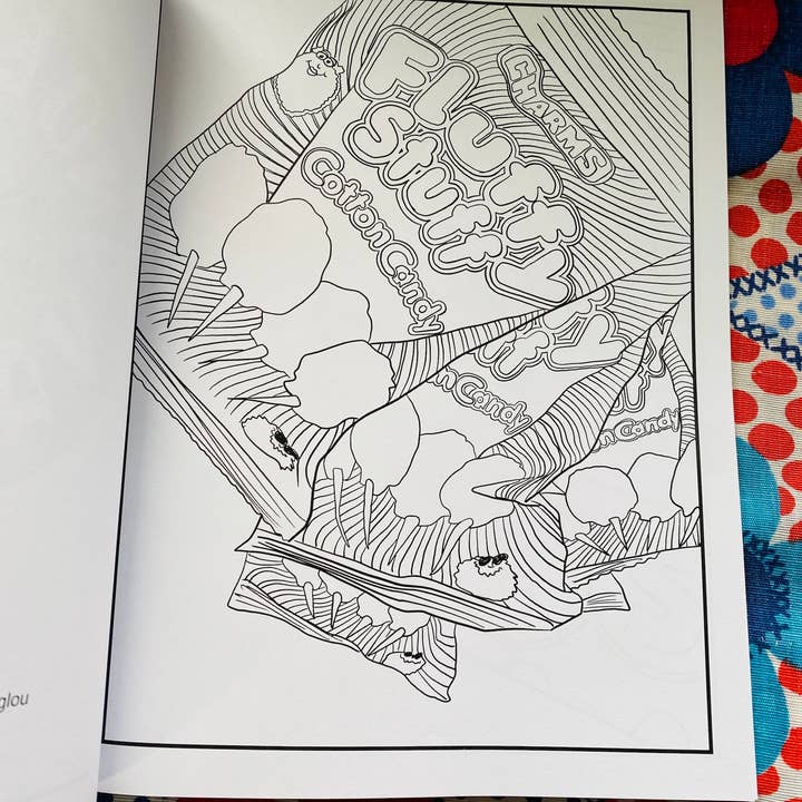 UNDERDOG NATION - Wholesale Coloring & Activity Book - Adult - The Color of Sugar - A Coloring Book for Candy Lovers4